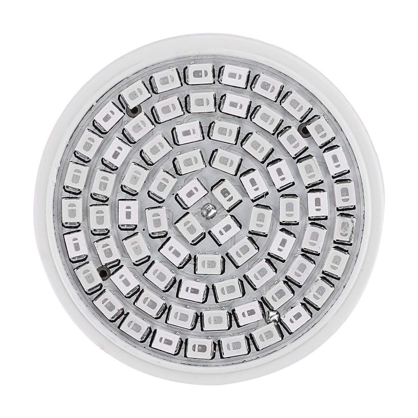 Bulb Haofy Light Wax for Indoor Plants, Plant Growth LED lamp, Flowers, hydroponic lamp, Full Spectrum E27 36W AC220V 72 LEDs SMD2835