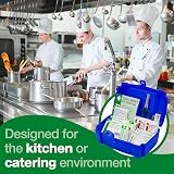 Safety First Aid Group Evolution BarKiosk Catering Kit Fully Stocked Blue view 2