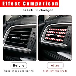 Kewucn 20 PCS Car Air Conditioner Vent Decorative