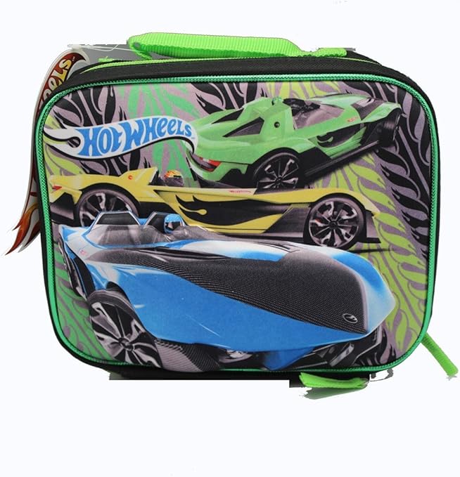 hot wheels lunch bag