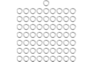 Heavy Duty Fishing Solid Rings Seamless Split Rings For Lures Stainless Steel O For Ring Connectors High Strength Swivel Knot
