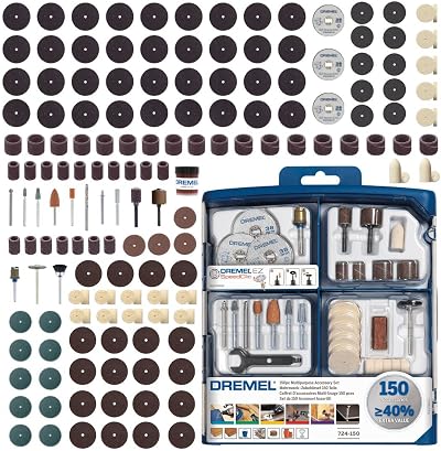 Dremel 724 EZ SpeedClic Accessory Set 150 Rotary Tool Attachments