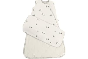 GUNAMUNA Baby Wearable Blanket | Sleep Bag with Diaper Zipper | Duvet Bamboo | 2.5 TOG |