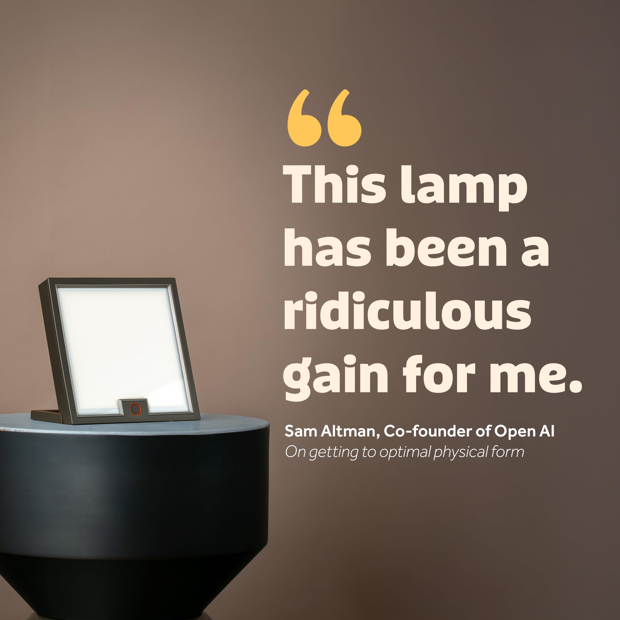 Circadian Optics Lumine Bright Light Therapy Desk Lamp | As Seen On Shark Tank | Ultra Powerful 10,000 LUX Brightness | 5500K Color Mimics Noon Day Sun | Improve Your Mood, Sleep, Energy & Focus