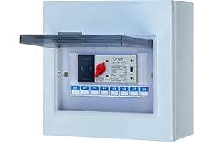 GXELZK 100amp Automatic Generator Transfer Switch 2P 3-Wire 120/240V Automatic/Manual Generator Transfer Switch Ensures Stable Power Transmission, Easy to Use