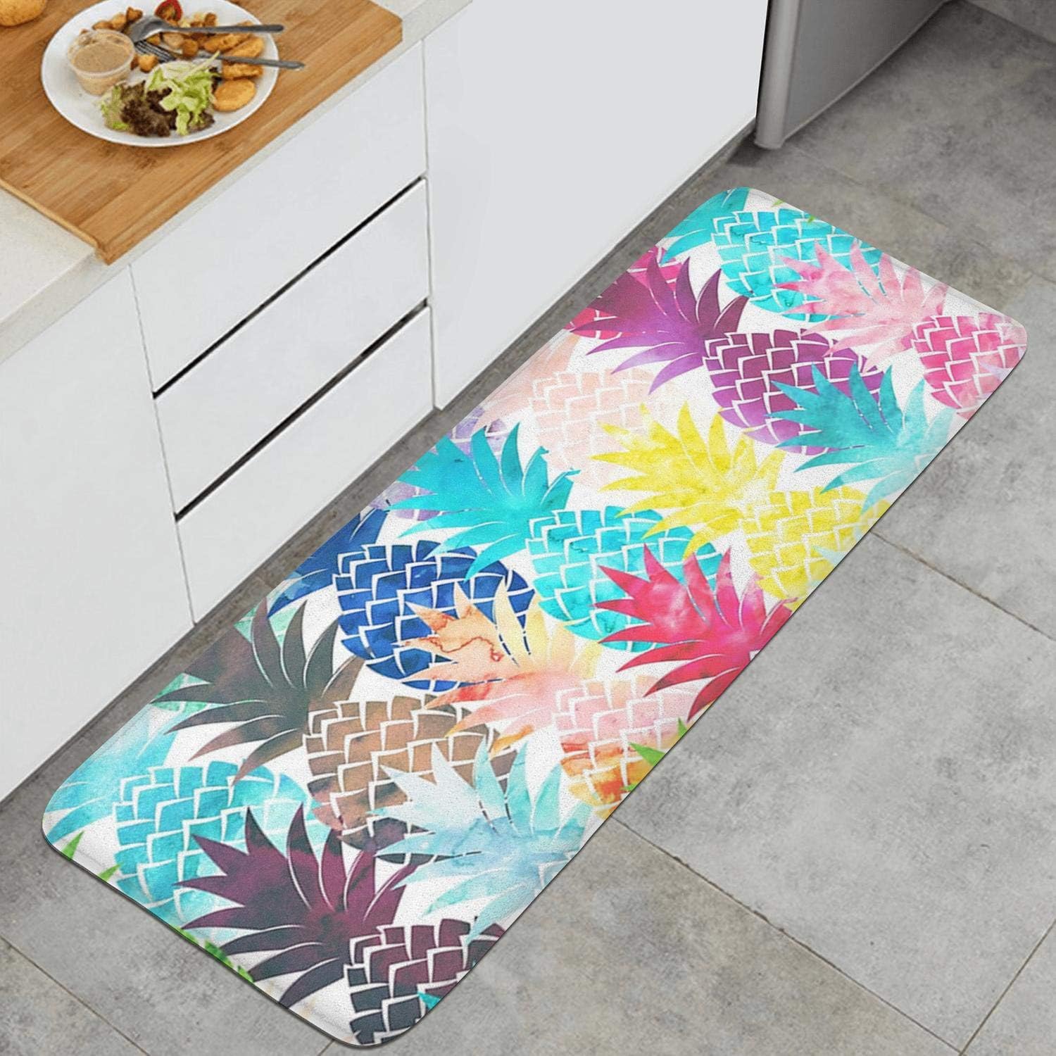 Kitchen Mat Waterproof Rugs Cushioned Chef Soft NonSlip