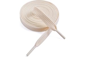 VSUDO 5/16" Fine Weave Flat Shoe Lace Shoestring for Running Athletic Sneaker