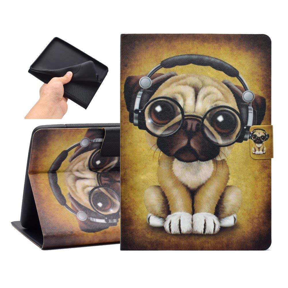 Bspring Kindle Paperwhite 1/2/3/4 Leather Case Flip, Slimshell Case for Kindle Paperwhite - Suitable for the 10th generation of 2018 and all previous Kindle Paperwhite 3 2 1, dog