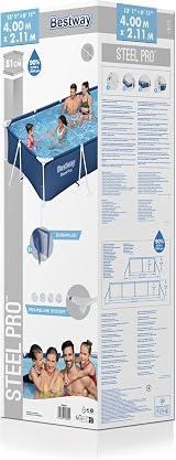 Bestway Pool 13'1" x 6'11" x 32" 4.00m x 2.11m x 81cm One Pool view 5