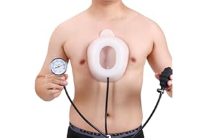 Kaneyvok Pectus Excavatum Orthosis Brace, Sternal Depression Support, Thoracic Depression Brace, Sunken Sternum Brace for Adults and Child Physical Correction of Pectus Excavatum (L)