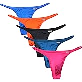 TAPUU Mens G String Underwear Low Rise Micro Mens Thong Underwear