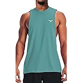 Project Titan Men's Belief Drop Arm Tank Top Sleeveless Muscle T Shirts Gym Workout Stringers