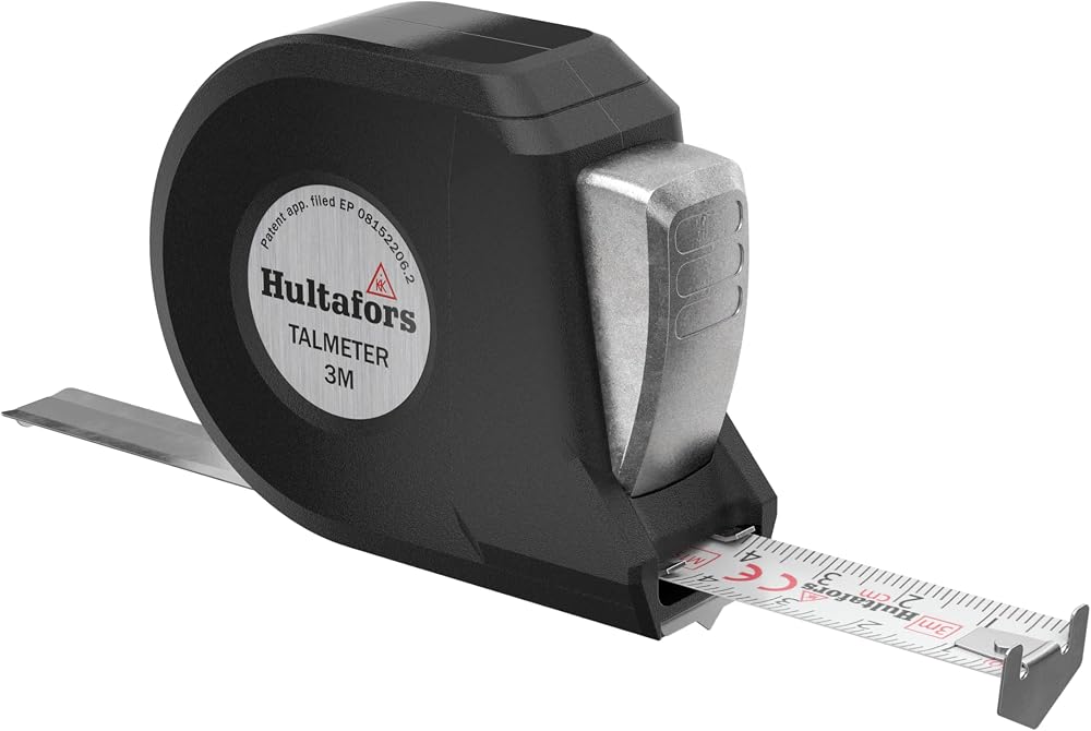 Hultafors Talmeter 3 m Tape Measure 7 in 1 EU Class II Accuracy