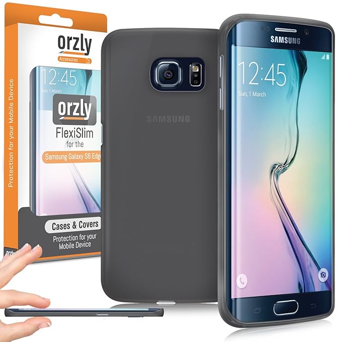 Orzly® FlexiSlim Case for SAMSUNG GALAXY S6 EDGE Super