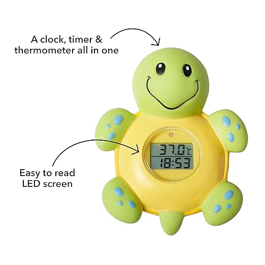 nuby turtle bath thermometer