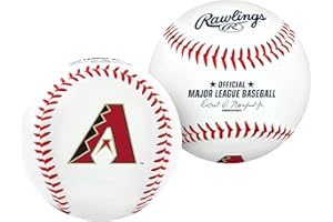 JARDEN SPORTS LICENSING Rawlings | MLB Team Logo Baseball | Arizona Diamondbacks | Official | White