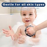Alyvisun Silicone Body Scrubber Shower Brush Hook Suction Exfoliate Massage view 4