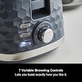 Morphy Richards Hive 2 Slice Toaster Grey 850W Variable Browning Anti-jam view 5