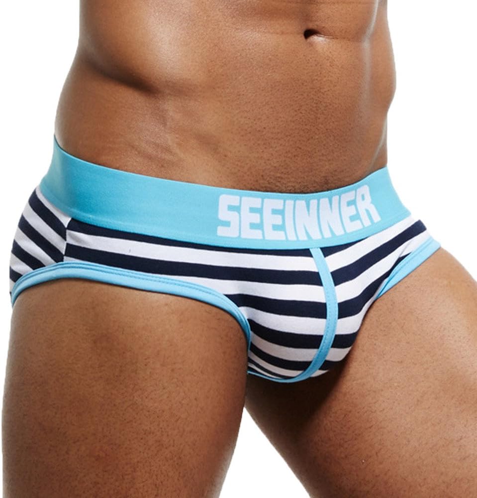 Mens Underwear Trunks Sexy Briefs Boxers Bawbags Black Pringle Jockey Designer Gay Army Superdry Mesh Pants Open Pouch,Mens Sexy Underwear Shorts Underpants Striped Pouch Soft Cotton Briefs Panties