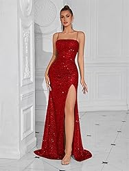 ADYCE Elegant Evening Dress Women Party Long Formal