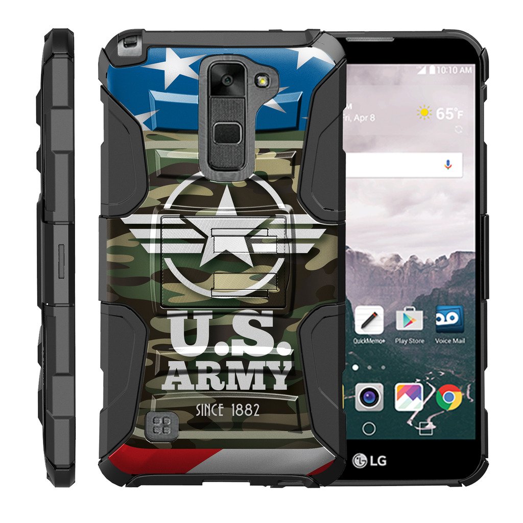 Best lg stylo 2 case camouflage