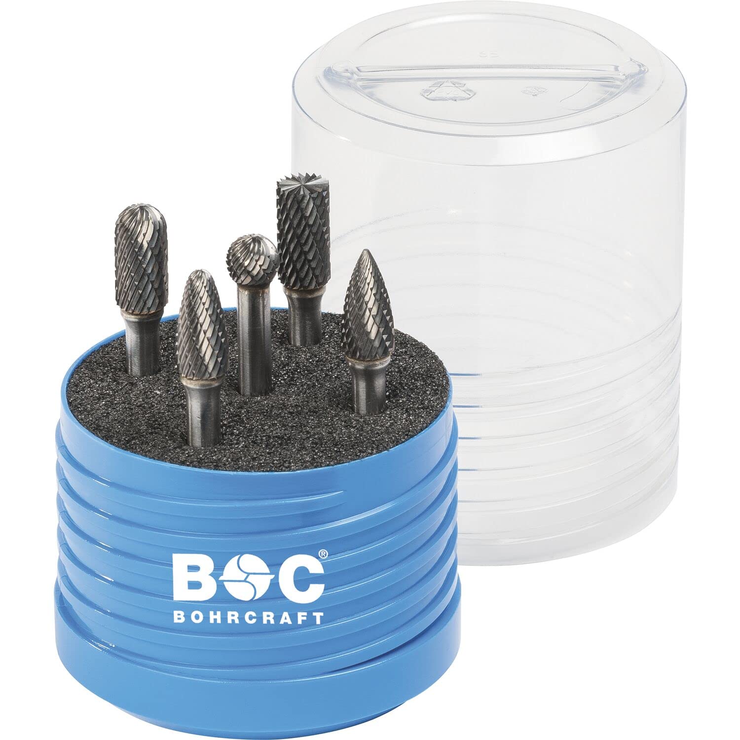 Bohrcraft Carbide Burr Set R5 / Diameter 10.0 mm / 5 Pieces / 5900 13 30006