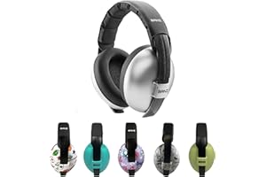 BABY BANZ BB644 Mini Earmuffs-Silver-0-2 Years, Grey