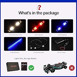 DALDED LED Lighting Kit for Lego Technic