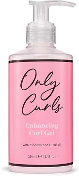 Only Curls Enhancing Curl Gel 250ml - Curl Definer & Frizz Control view 1