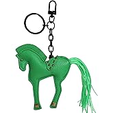 Autumnwell Horse Keychain, Hanging Charm Accessory for Purse, Bag and Backpacks Pony Key Chain for Women