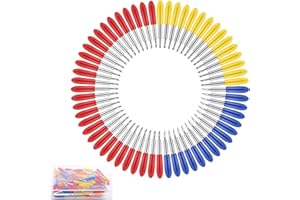 PRASACCO 60 Pcs Replacement Blades for Cricut Explore Air 2 Air 3 Maker, Including 15 Pcs 30° Fine Point Blades 30 Pcs 45° Standard Blades 15 Pcs 60° Deep Point Blades