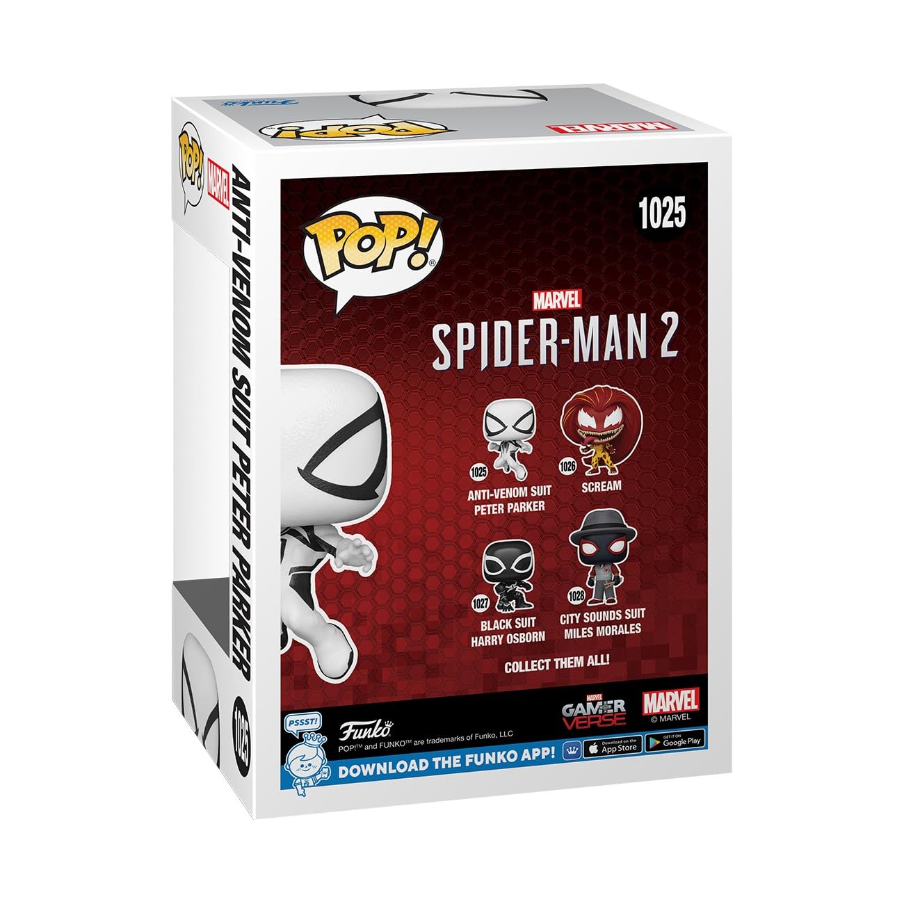 Funko Pop Marvel: Gamerverse - Spider-Man 2: Anti-Venom Peter Suit Peter Parker - Spider-Man 2 Video Game - Collectable Vinyl Figure - Gift Idea - Official Merchandise - Toys for Kids & Adults