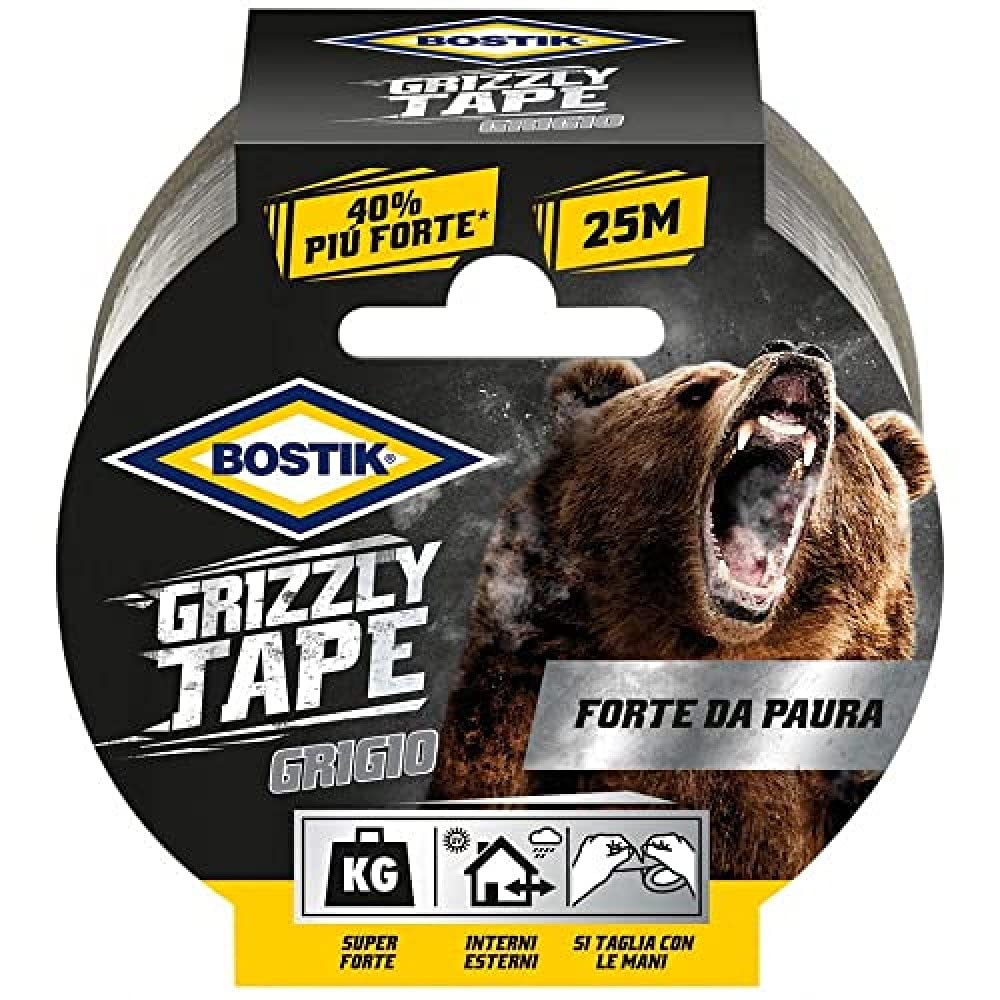 Bostik Grizzly Tape Grey, D6151