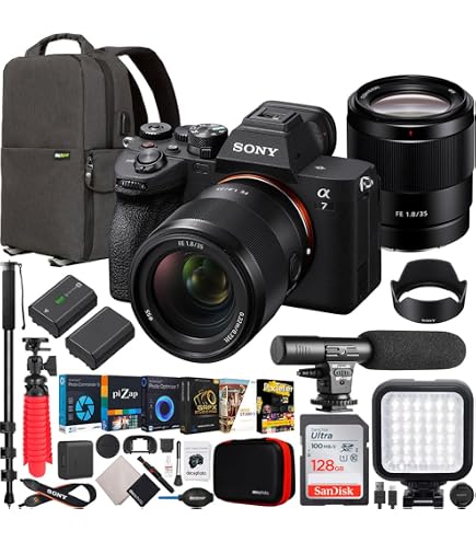 Amazon.com : Sony a7 IV Full Frame Mirrorless Camera Body with FE