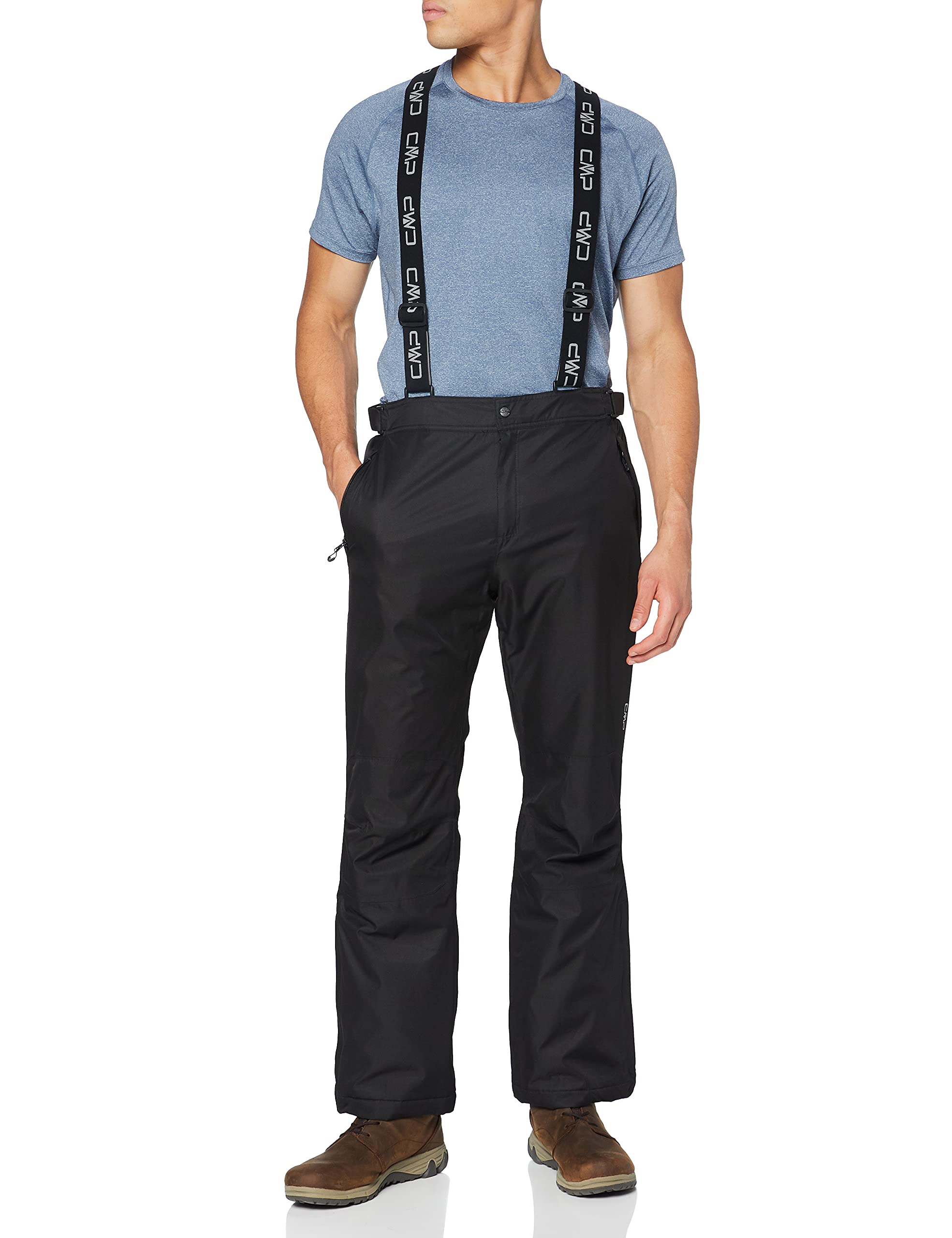 CMP Men's Ski Trousers, Black ,Manufacturer Size:54