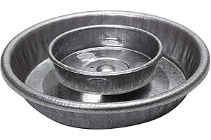 Little Giant Galvanized Mason Jar Waterer Base