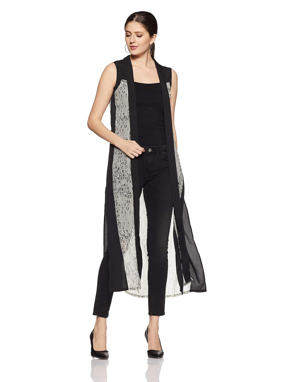 w for woman women's cape gilet