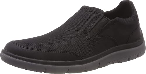 clarks slip on trainers