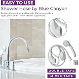 Blue Canyon Apollo Shower Spray White Bath Tap Attachment Push-On Fitting Upto view 4
