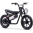 Droyd Weeler Electric Mini Bike for Kids, 200W Motor w 2 Speed Settings (10 Mph & 6 Mph), 24V 8Ah Battery for 8 Miles Range, Rear Disc Brake, and 15" Tires, Safe & Fun E Bike for Ages 6+