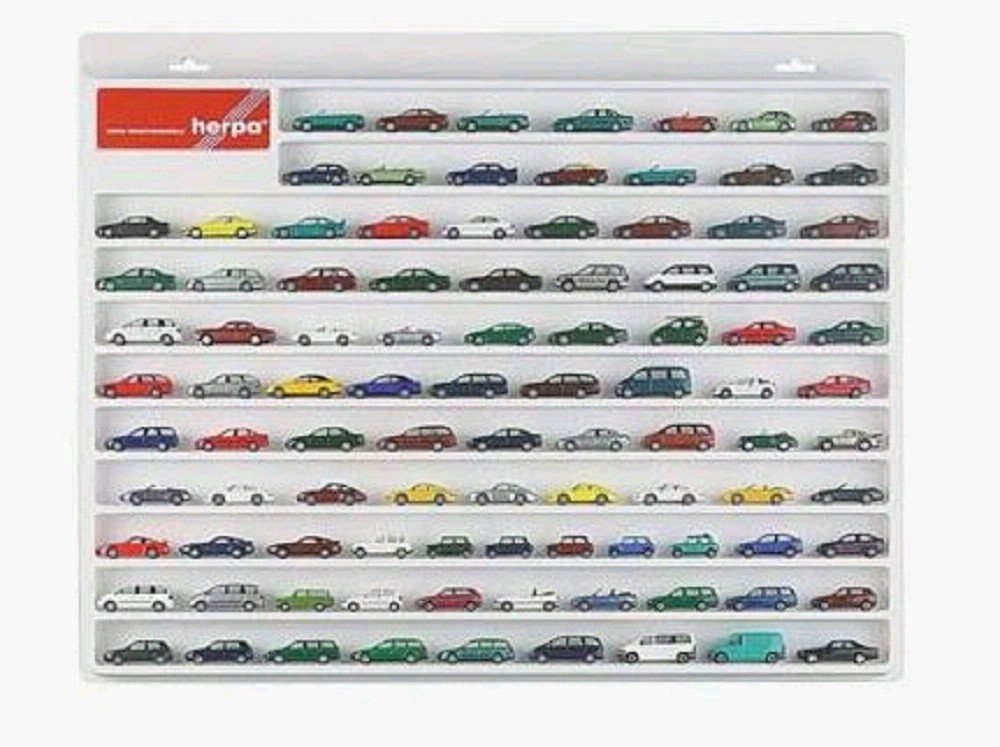 herpa 029223 - Car showcase, hanging showcase for cars and model airplanes with love of detail