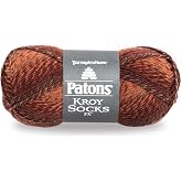 Patons Kroy Socks FX Yarn, Copper Colors