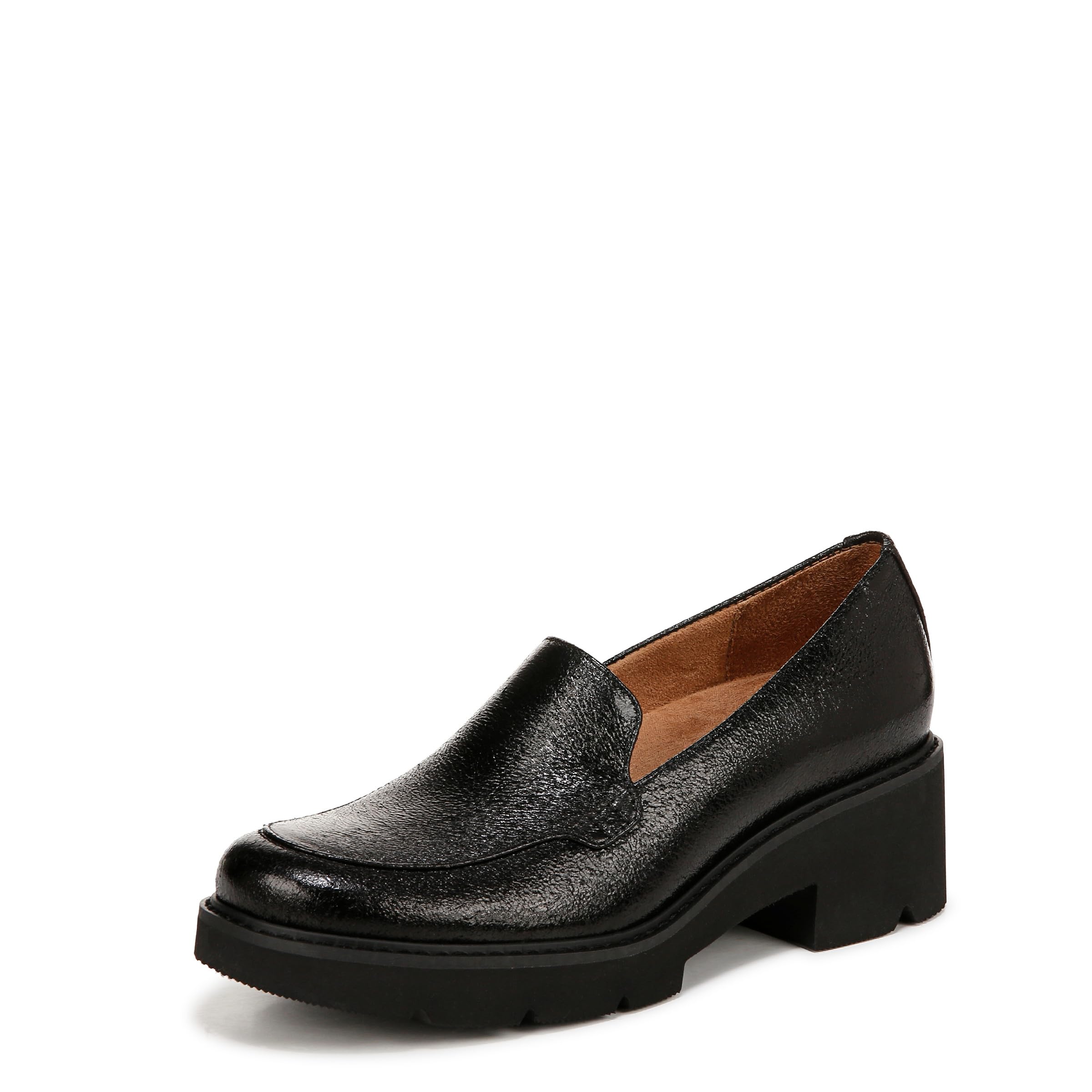 Naturalizer Women’s Cabaret Heeled Loafer Black 12 M