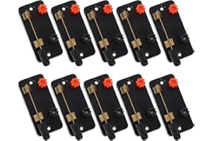 Beaupretty 10pcs Single Throw Switches Electrical Circuit Experimenting Tools for Students School Physics Lab