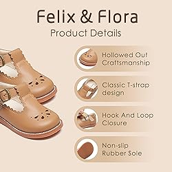 Felix & Flora Toddler Little Girl Chestnut Mary