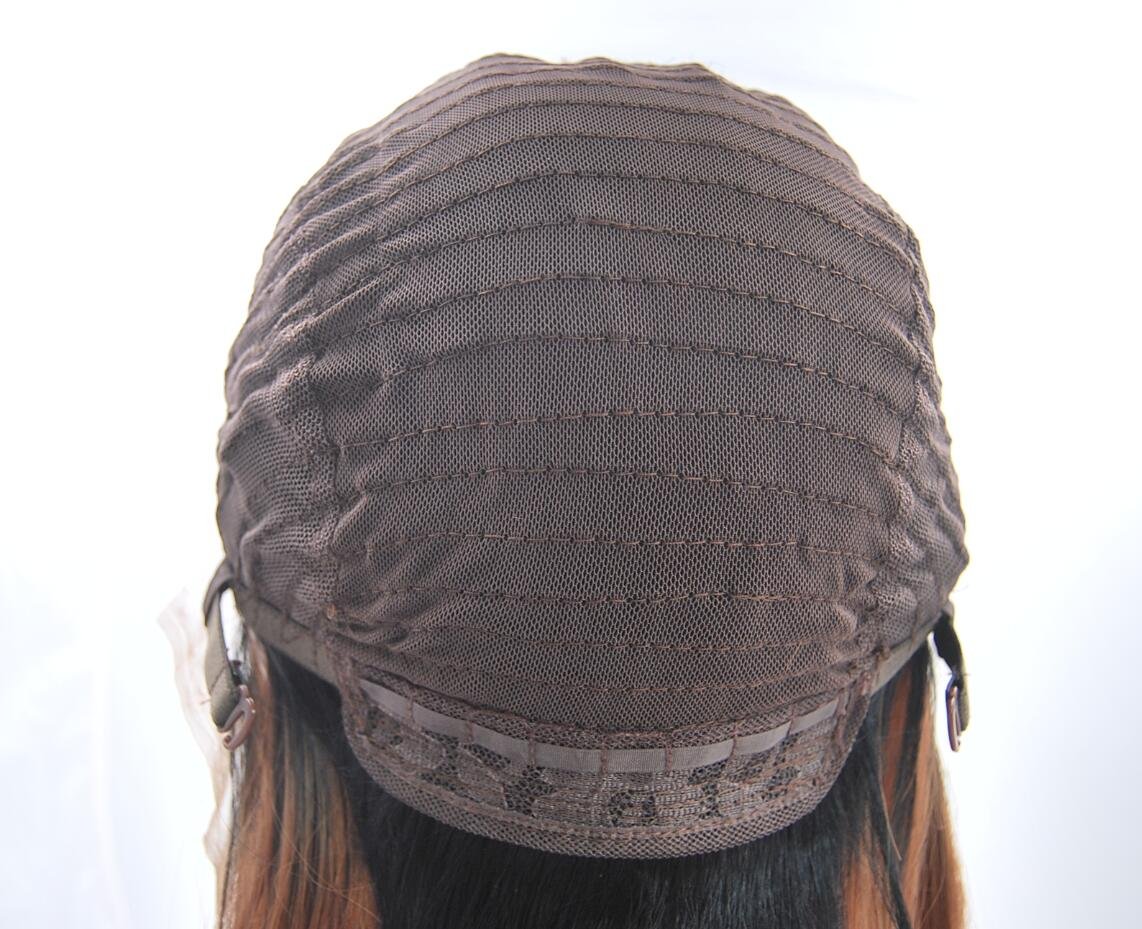 eNilecor Blonde Wig, Lace Front Wigs Straight Bob Wigs Medium Long Shoulder Length Synthetic Hair Replacement Wig Ombre 2 Tone for Women (14\