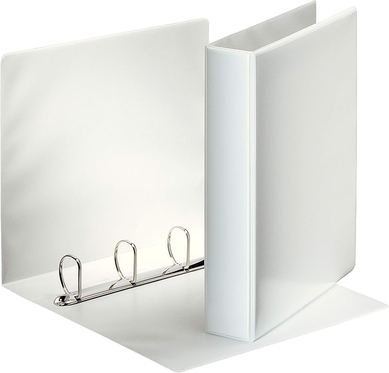 Esselte Essentials A4 Presentation Binder 6.2 cm Spine White PP