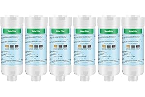 iliD Bidet Seats Water Filter Fits all 1/2" standard connection Set of 6 (6PCS)