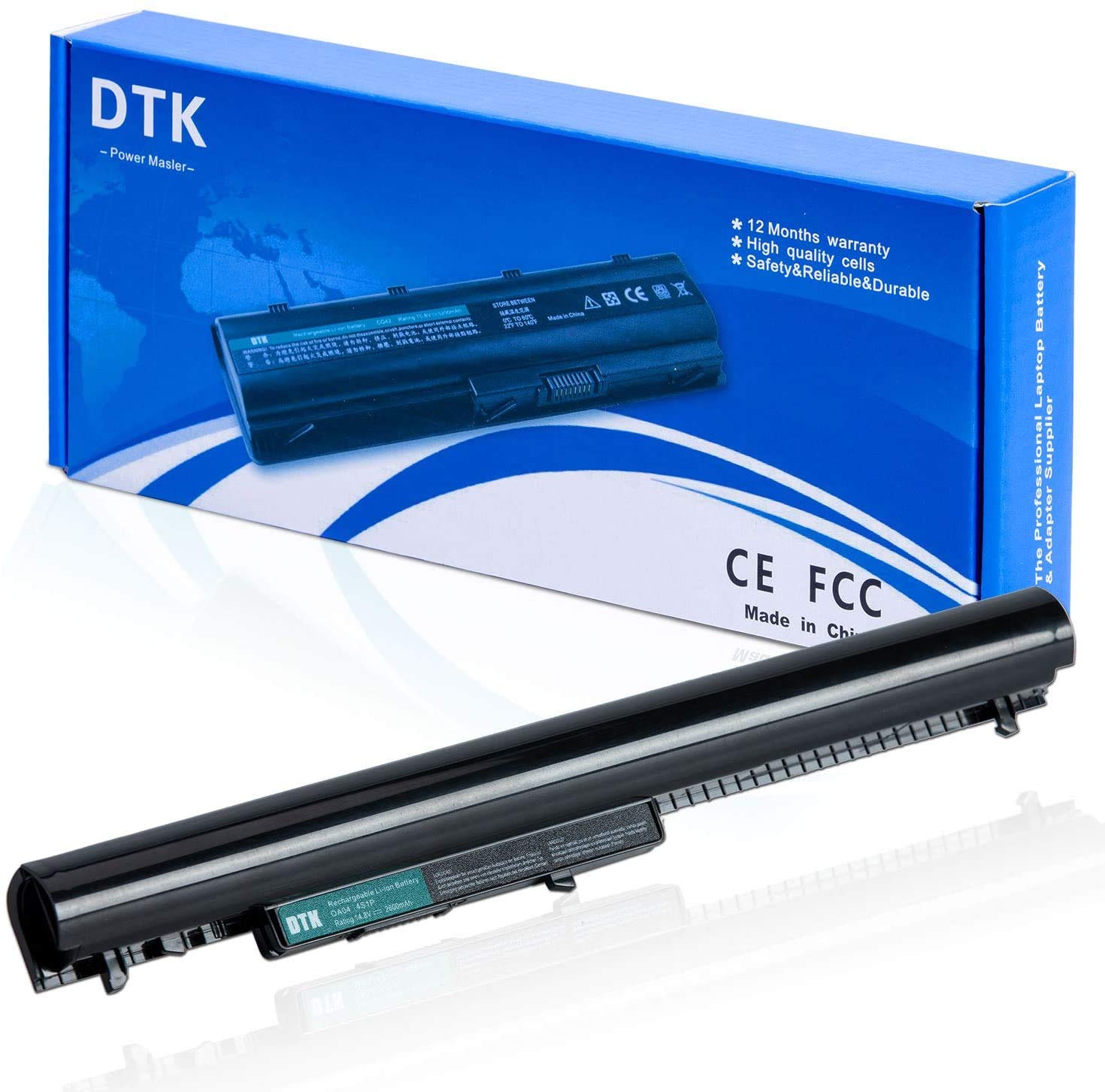 DTK OA04 Laptop Battery for HP 15-d0 / 240 250 255 g2 g3 / CQ14 CQ15 and more,P/N: 740715-001 746641-001 HSTNN-LB5S TPN-F112 746458-421 TPN-F113 TPN-F115 751906-541 [14.8V 2600mAh]