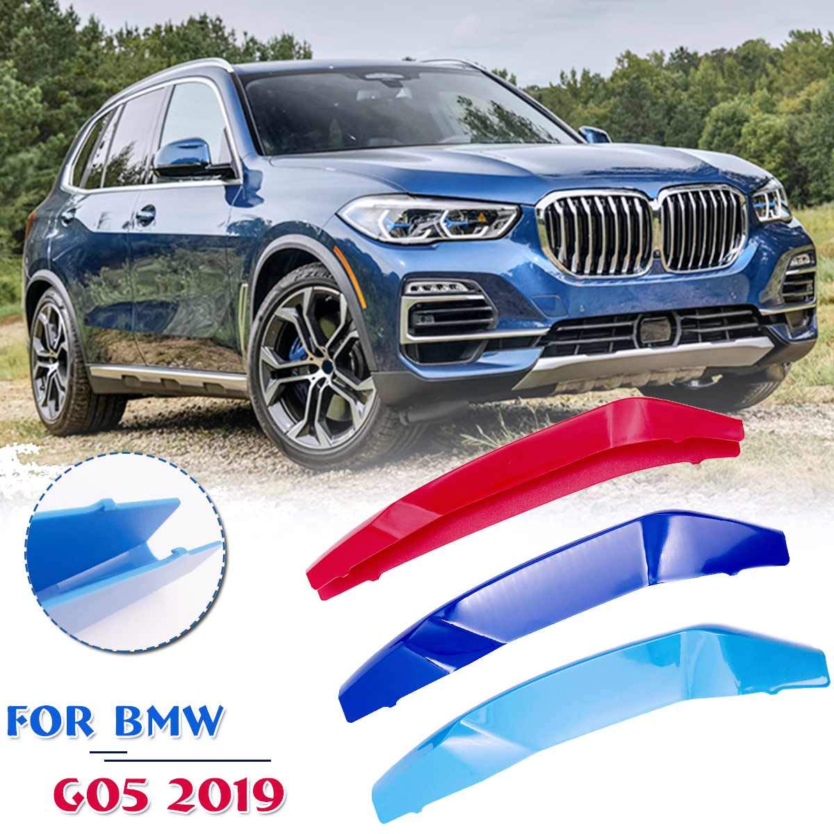 3x Strisce Colorate M Power Adesive Universali Griglie Calotte Cruscotti Per BMW - Foto 6